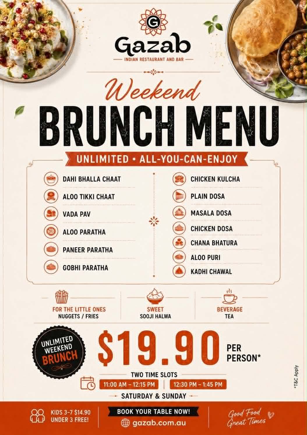 Brunch Menu